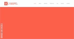 Desktop Screenshot of jgospel.com